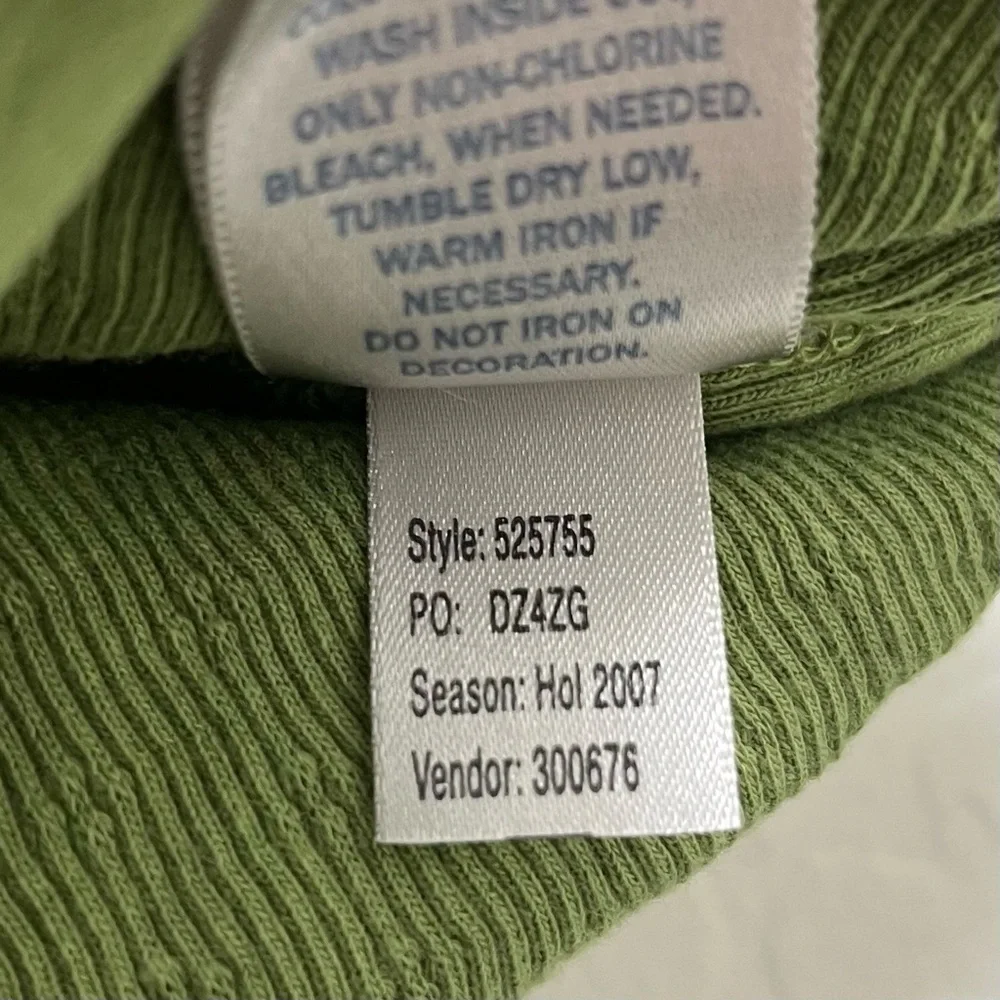 Y2K Old Navy Green Baby Doll Top Girls Size M Womens XS - Picture 7 of 10